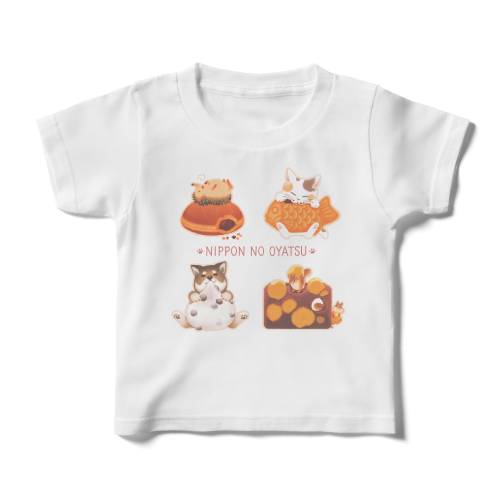 Ｔシャツ（子供用）【ニッポンのおやつ】