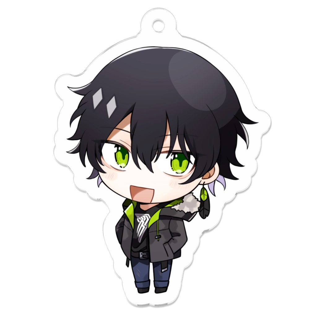 鷽月真 アクリルキーホルダー