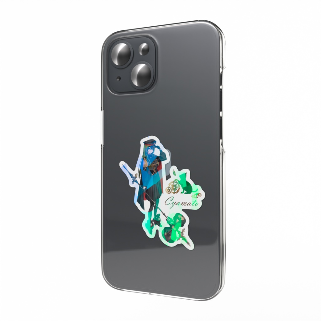 ホログラムスマホステッカー