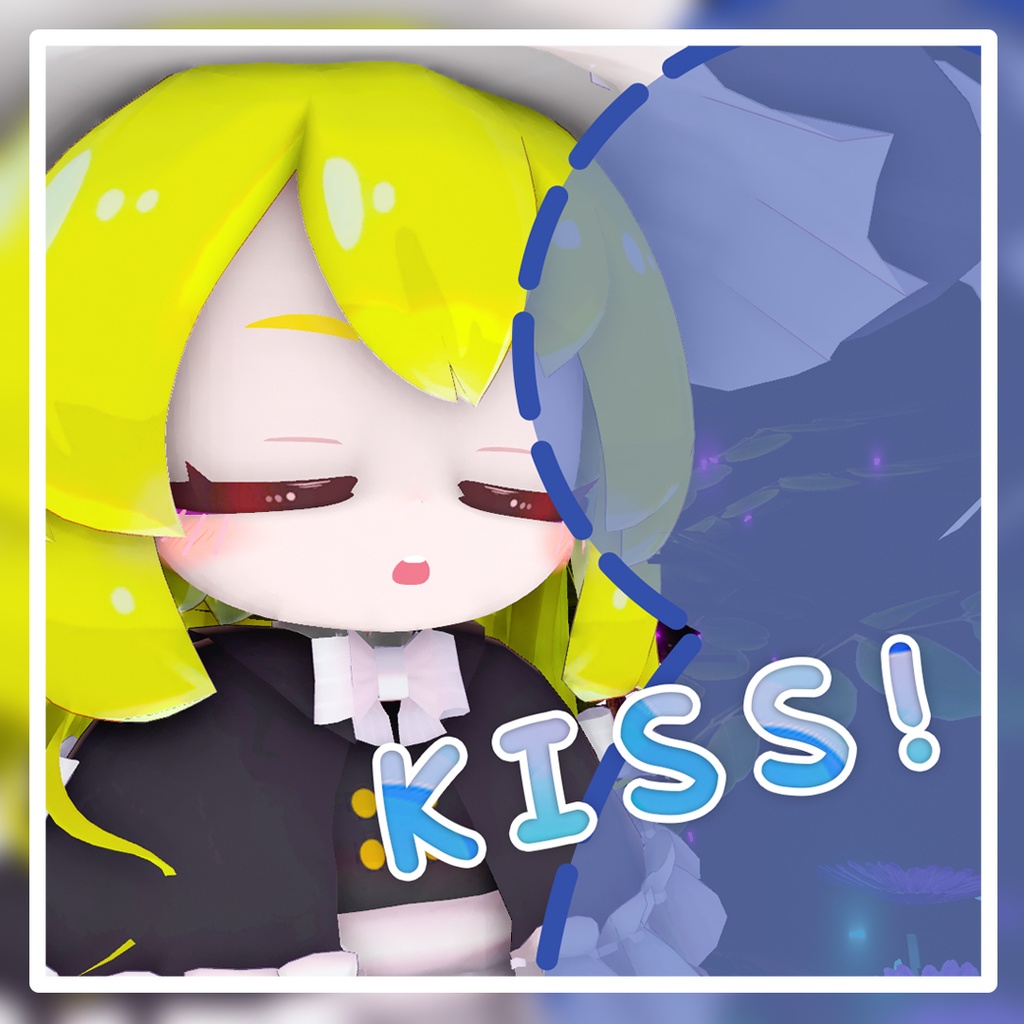 【もにもに・コニカ】VRChat Conica Kiss 靠近亲吻动画