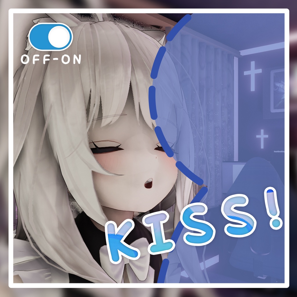 VRChat Kiss Like ver.1 靠近亲吻动画【Maya/Rindo/Mamehinata/Meiyun/Sapphy】