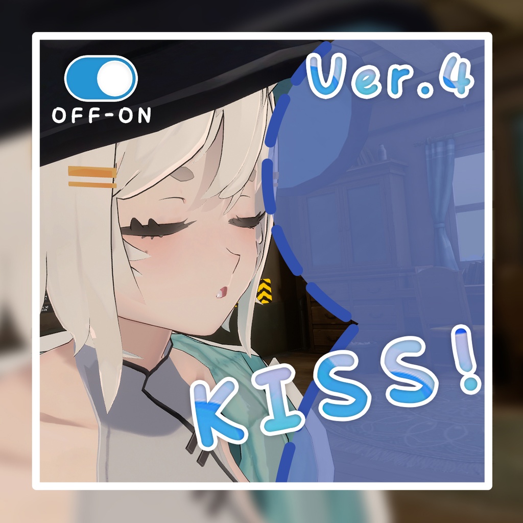 VRChat Kiss Like ver.4 靠近亲吻动画【Moe/Yoll/Selestia/Momoca/Ciel】