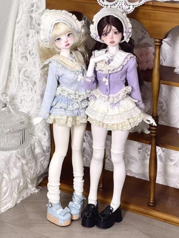 ★SEN★AF10792【afly】MSD/MDD用洋服5点セット(グレー)