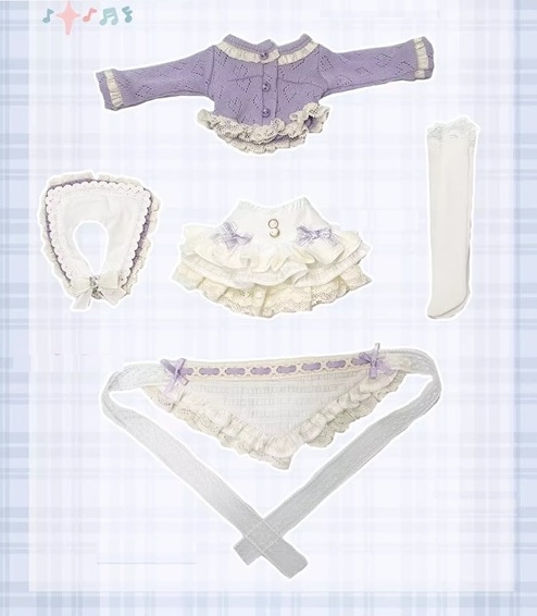 ★SEN★AF10791【afly】幼SD用洋服5点セット