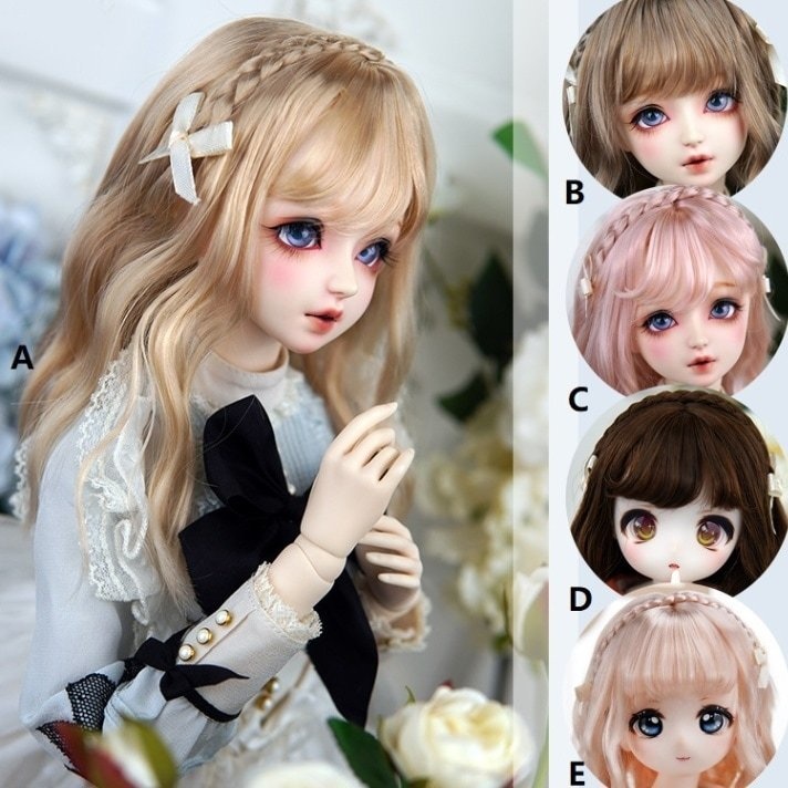 ★SEN★U-4159【SALA】ウィッグ（SD/DD/MDD,MSD,幼SD）
