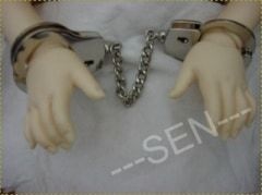 ★SEN★KM0008【SEN】1/4,1/3ドール撮影小道具★手錠★