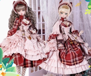 ★SEN★AF11004【Kon】洋服10点セット（DD(S/M/L) /DDDY/SD16女）
