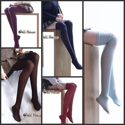 ★SEN★KM1112【SEN】色移りにくい ニーハイソックス(MSD/MDD)