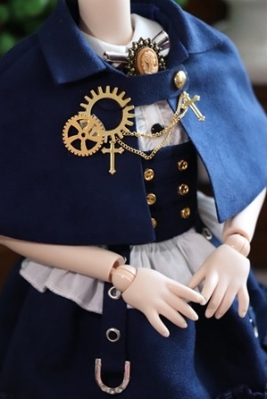 ★SEN★AF8116【双核心】洋服6点セット(紺スカートセット/MDD)