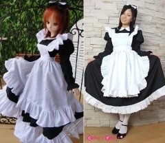 ★SEN★AF0716【SEN】メイド服4点セット（DD/DDDY）