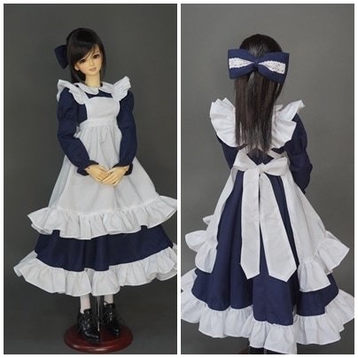 ★SEN★AF9836【SEN】メイド服4点セット（DD/DDDY,MSD）