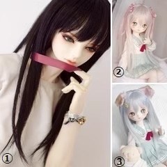 ★SEN★U-4525【M7】ウィッグ（SD/DD/MDD,MSD,幼SD）
