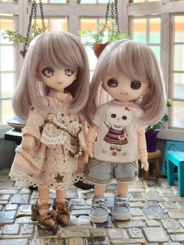 ★SEN★U-1309【sen】オビツ11用ウィッグ（11.5ｃｍ）