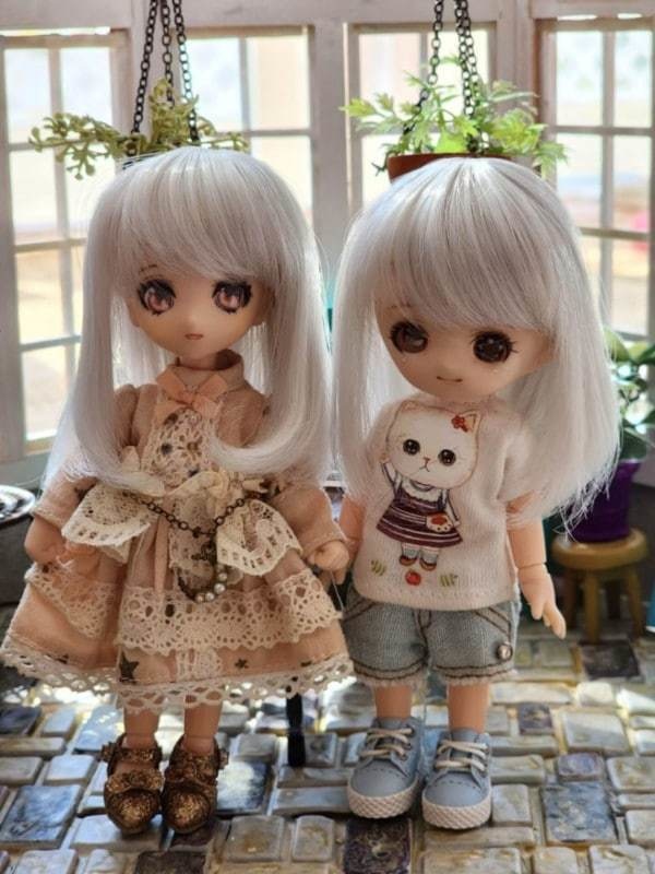★SEN★U-1305【sen】オビツ11用ウィッグ（11.5ｃｍ）