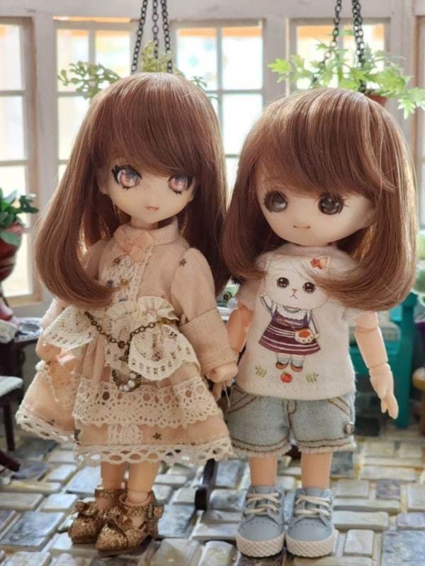 ★SEN★U-1307【sen】オビツ11用ウィッグ（11.5ｃｍ）