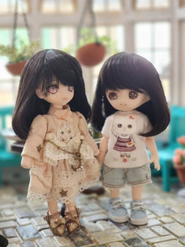 ★SEN★U-1308【sen】オビツ11用ウィッグ（11.5ｃｍ）