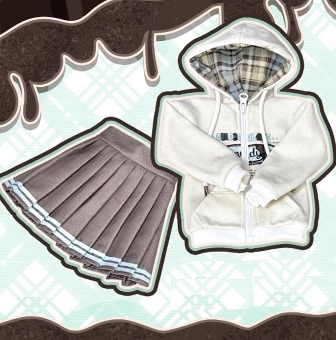 ★SEN★AF11235【hx】洋服2点セット(MSD/MDD,幼SD)