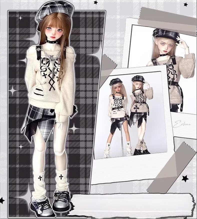 ★SEN★AF11441【hx】1/4洋服2点セット(薄茶/MSD)