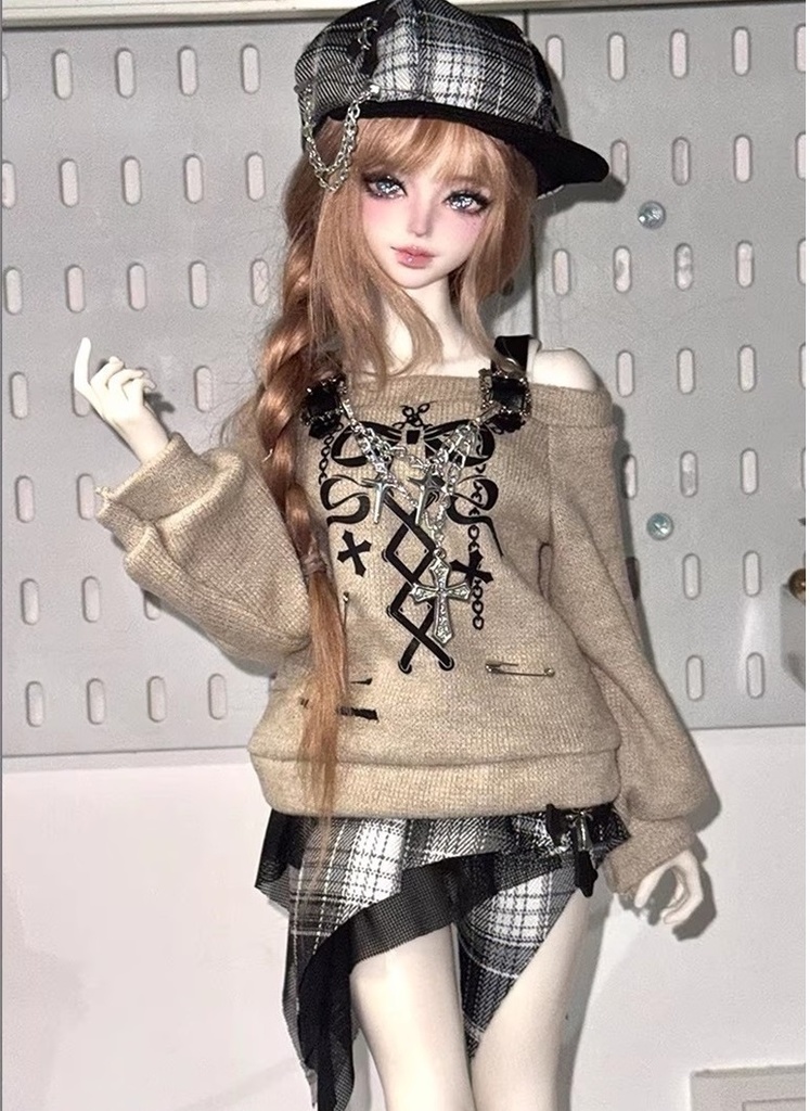 ★SEN★AF11441【hx】1/4洋服2点セット(薄茶/MSD)