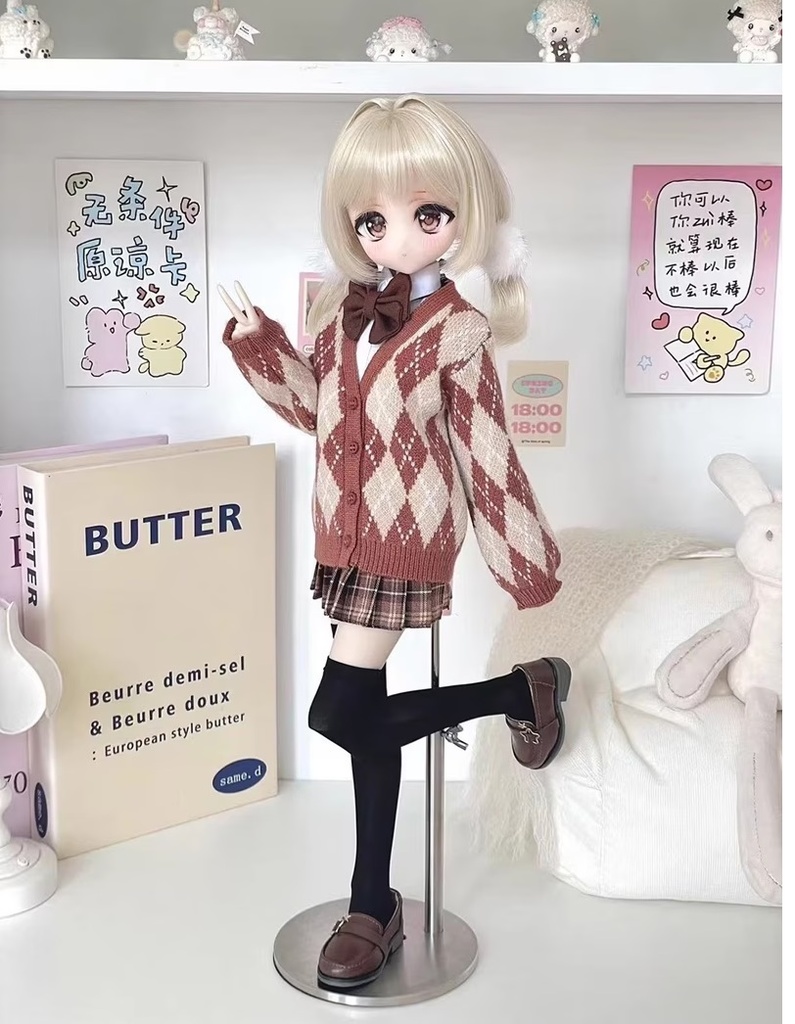 ★SEN★AF11509【SALA】1/4カーディガン(MSD/MDD)