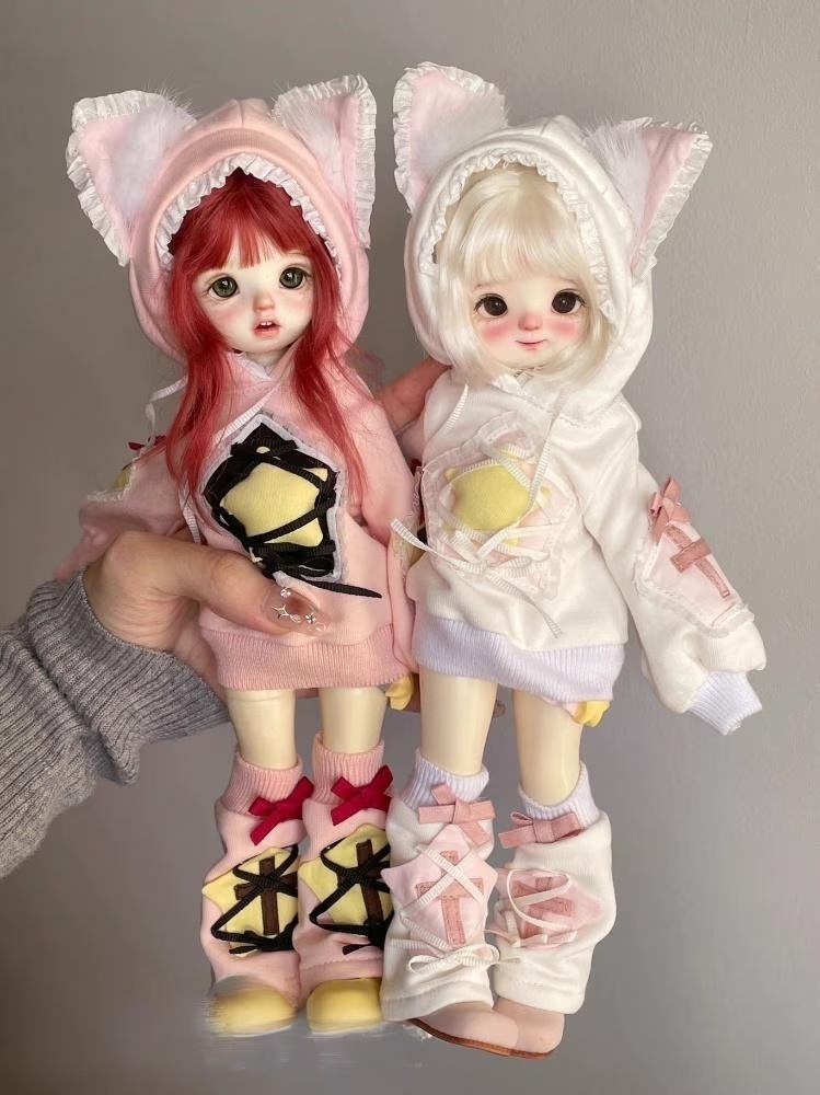 ★SEN★AF11270【fun】1/6洋服2点セット（白/幼SD）