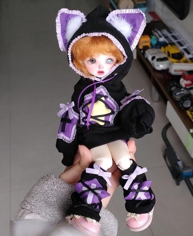 ★SEN★AF11270【fun】1/6洋服2点セット(白/幼SD)