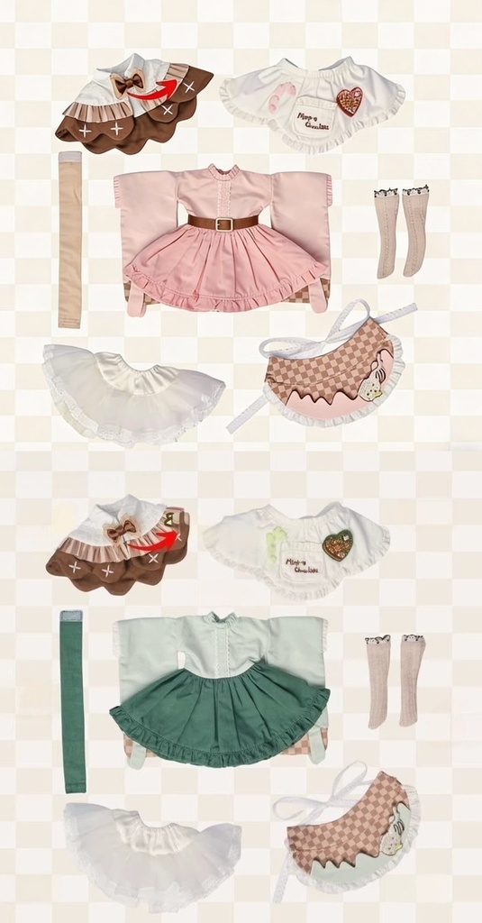 ★SEN★AF11638【afly】1/6洋服7点セット(幼SD)