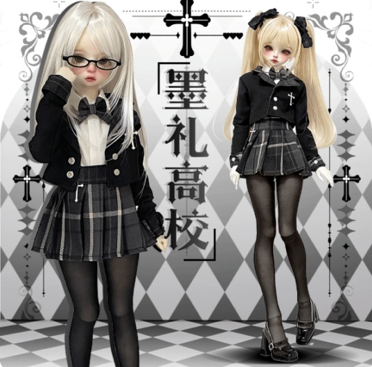 ★SEN★AF11733【hx】1/4 洋服5点セット