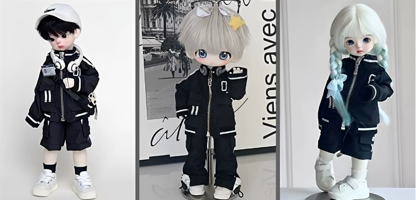★SEN★AF11735【hx】1/6洋服2点セット（幼SD）
