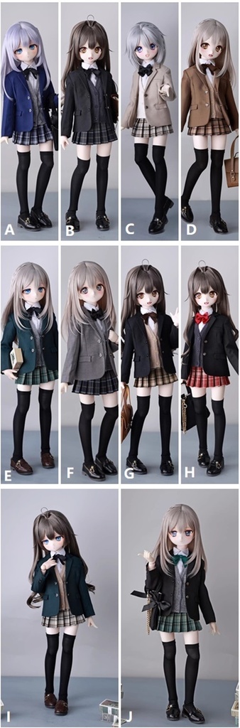 ★SEN★AF11510【数量限定】1/4制服スタイルセット