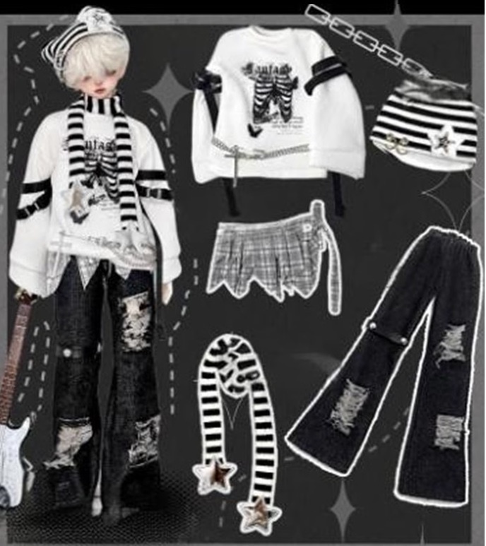 ★SEN★AF11237【hx】1/4洋服7点セット(MSD)