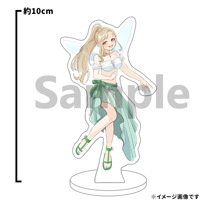 たまてばこVtuber(サラ/レイン/ヴァネッサ/ノノ/ハニー/ラメール)水着ver アクリルスタンド