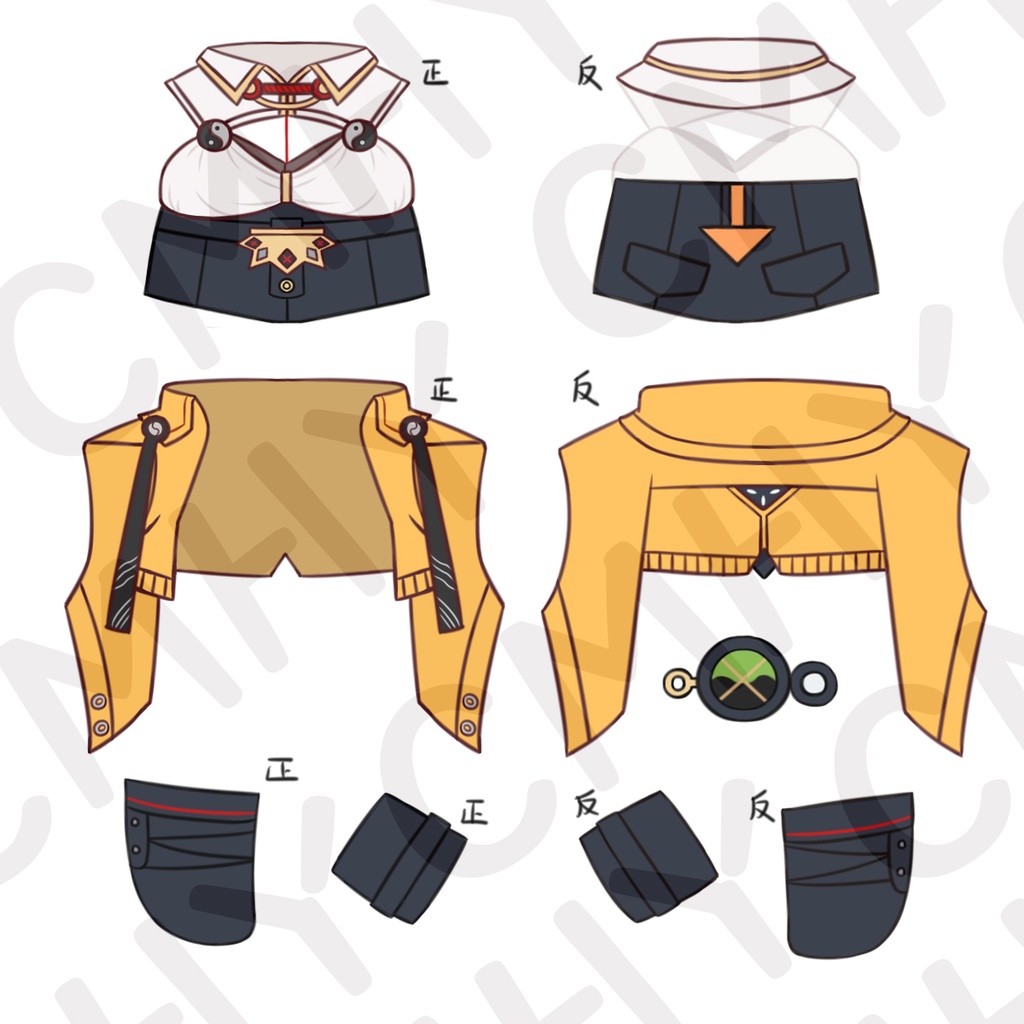 【委託販売】ゼンゼロ イーシェン 着せ替え ぬいぐるみ 20cm