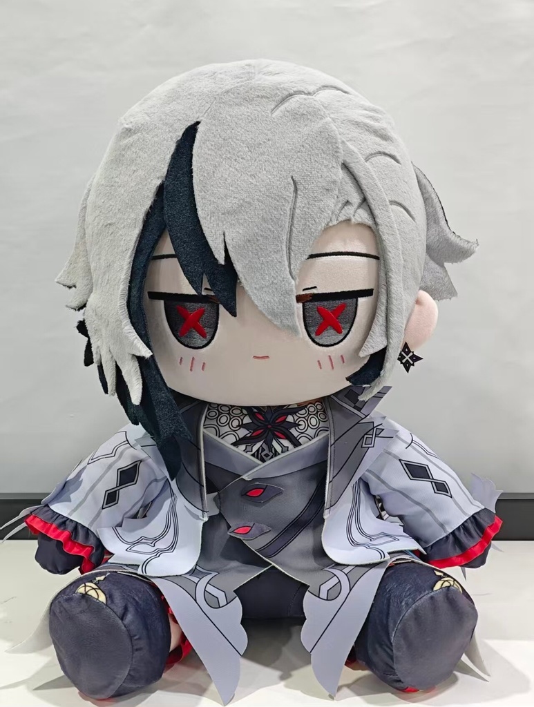【委託販売】原神 アルレッキーノ 召使 ぬいぐるみ 40cm