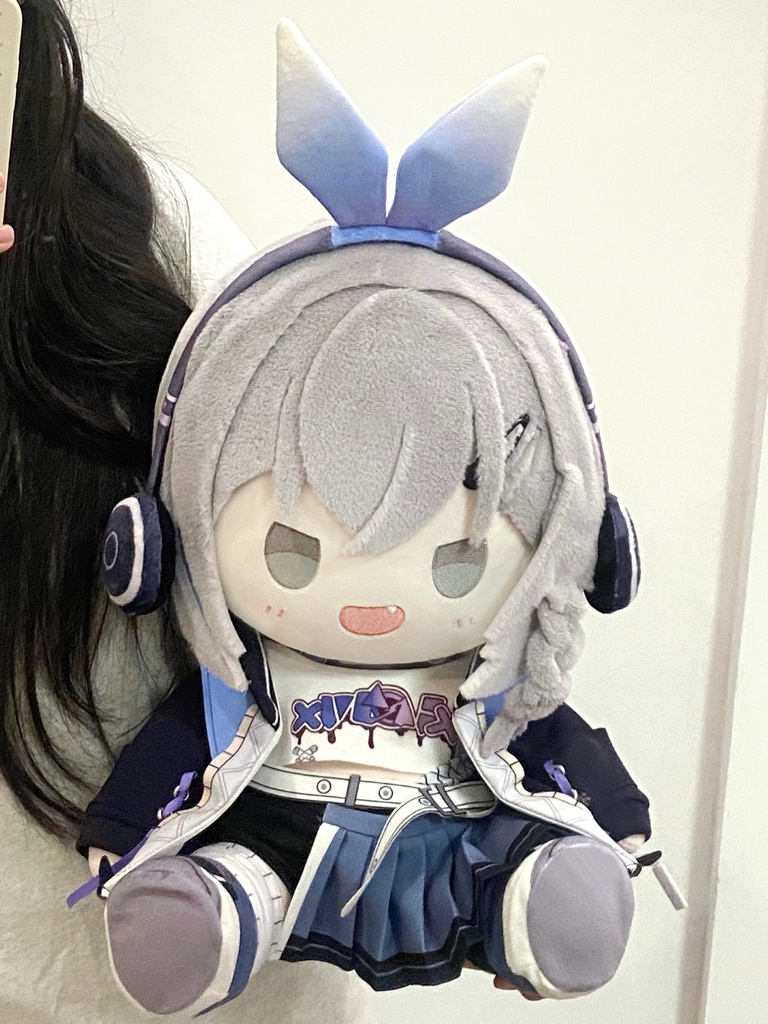 【委託販売】崩壊スターレイル　銀狼　ぬいぐるみ　40cm