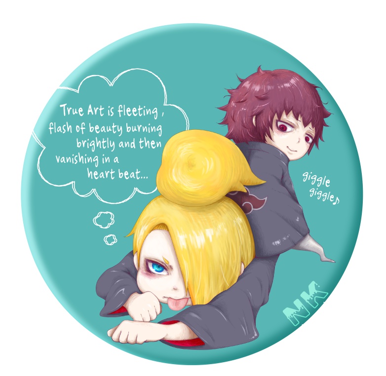 57mmCAN BADGE サソデイ