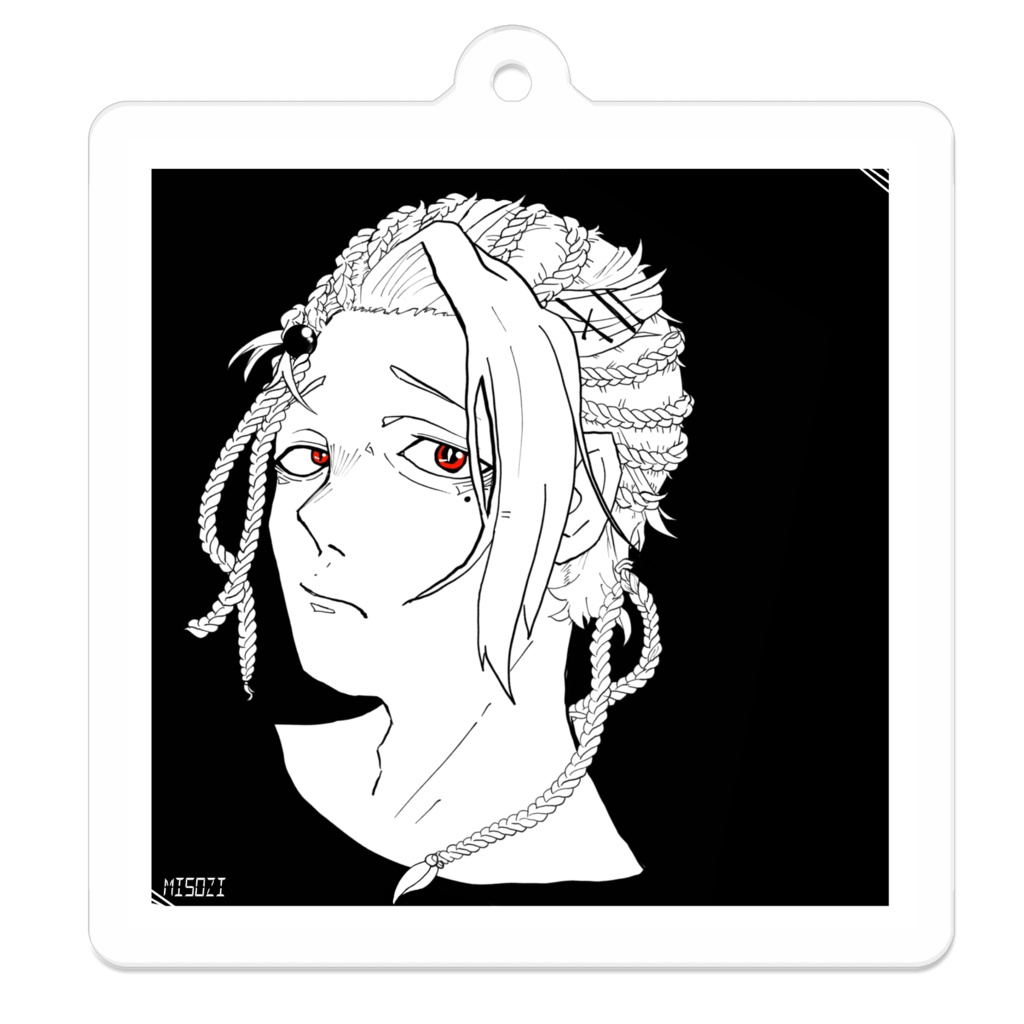 編み込み羽衣石アキラアクキー