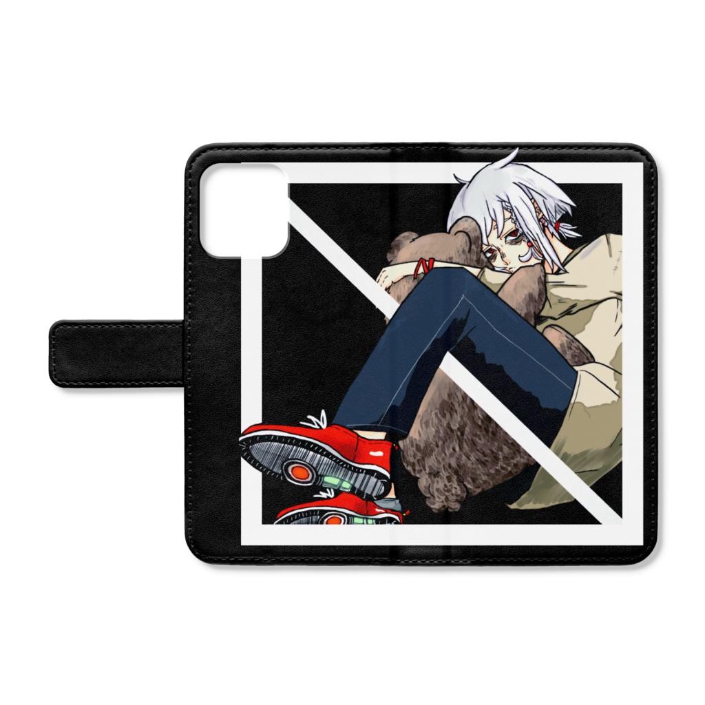 テディベア羽衣石アキラスマホケース