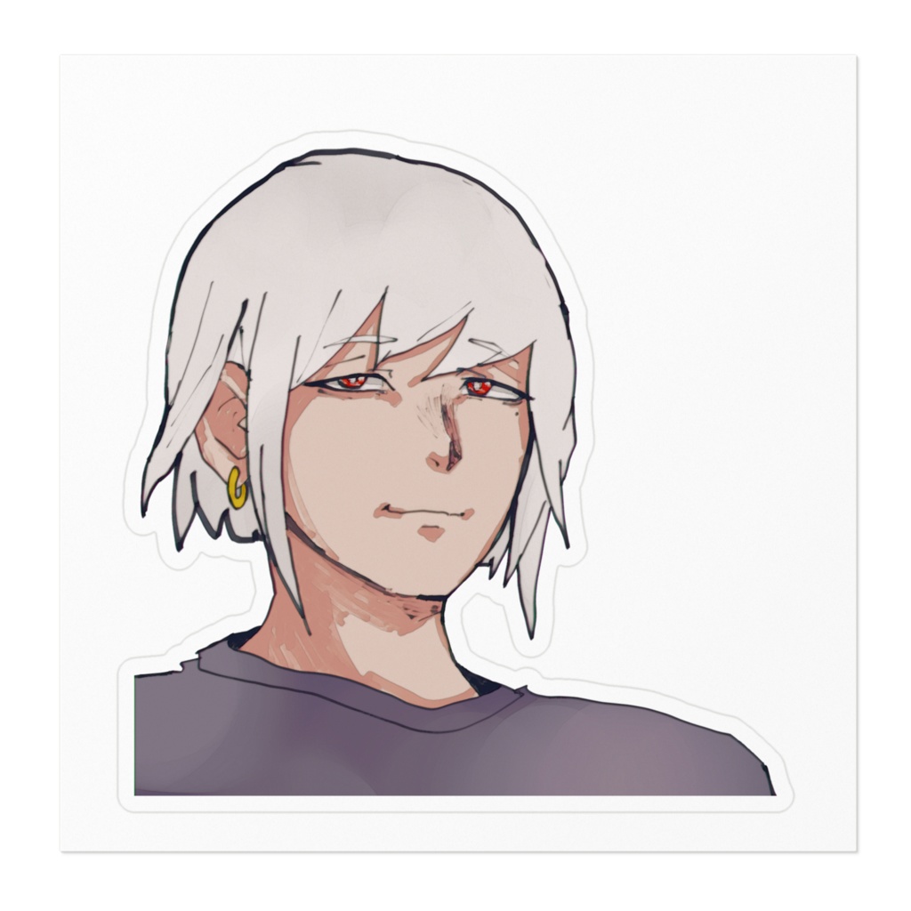 羽衣石先輩(意味深)ステッカー