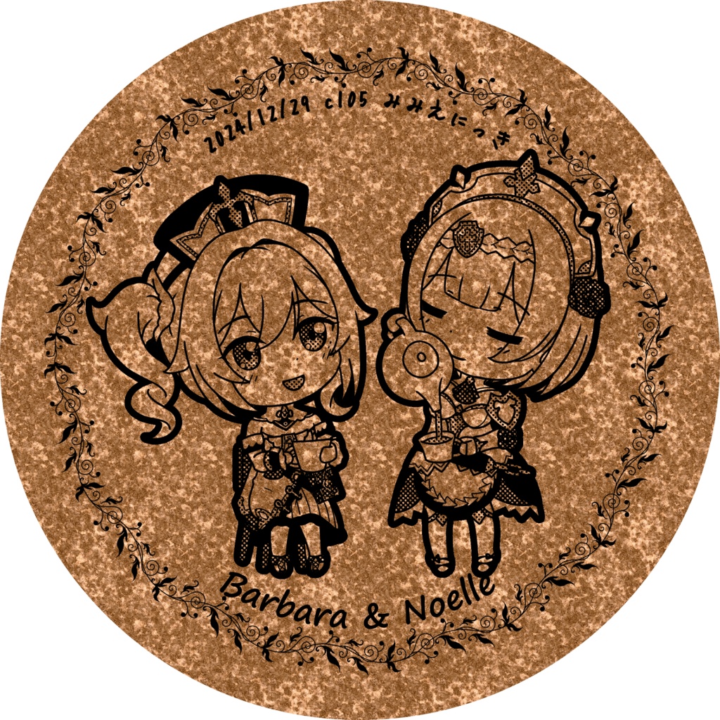 原神コルクコースタ―