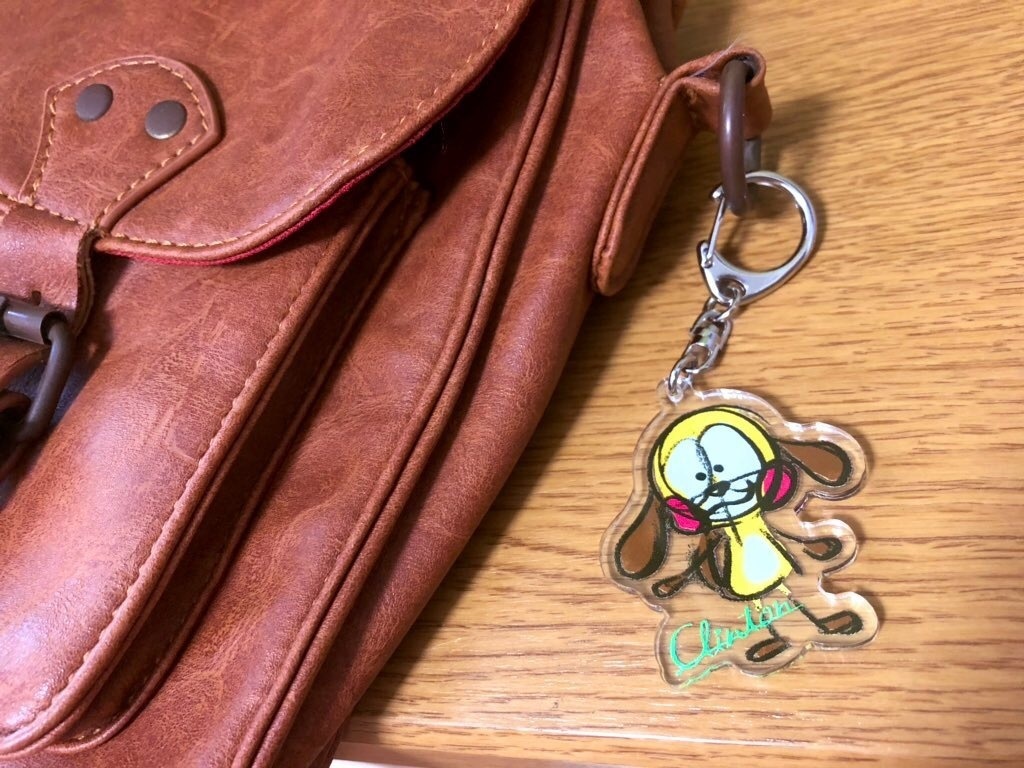 くりんとん ラフスケッチ アクリルキーホルダー