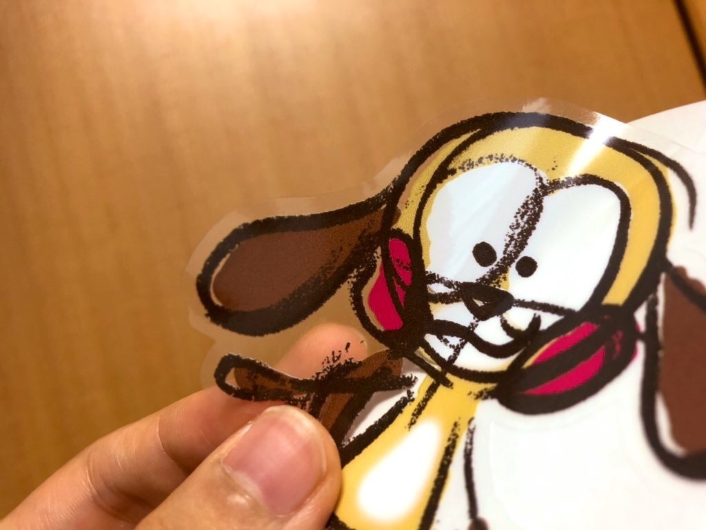 くりんとん ラフスケッチ ステッカー