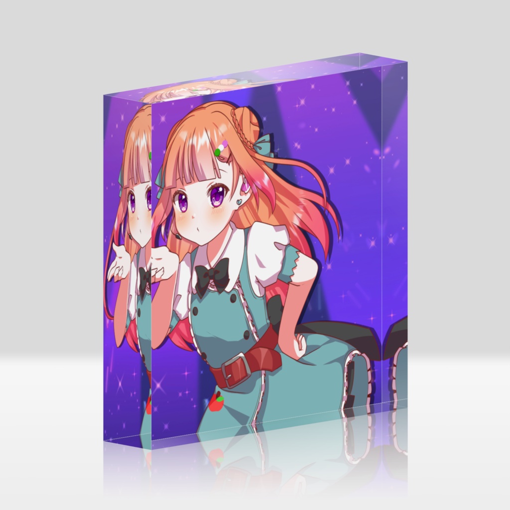 よみろんアクリルブロック