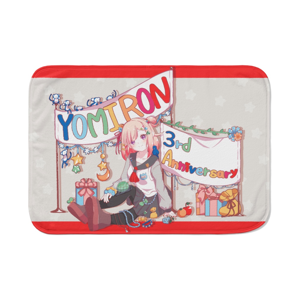 詠未よみ(よみろん)3周年ブランケット【2種】