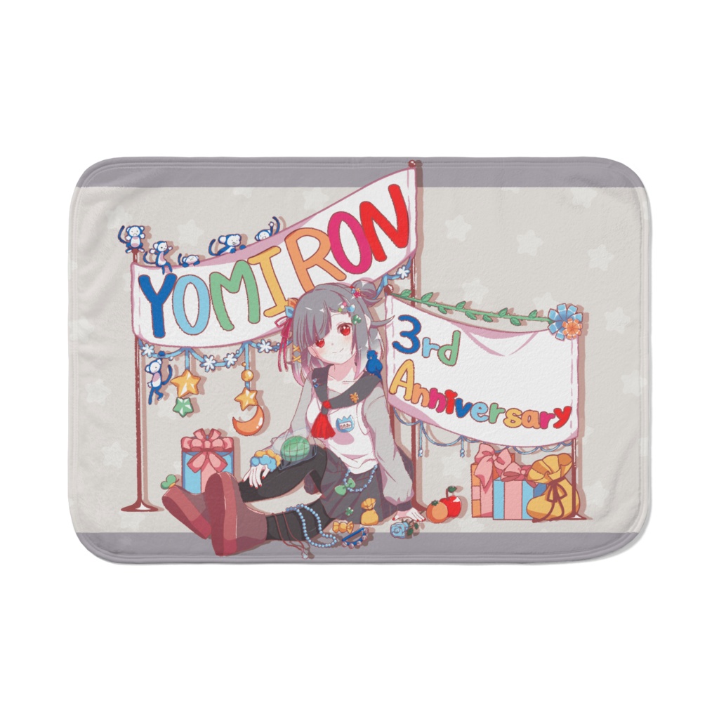 詠未よみ(よみろん)3周年ブランケット【2種】