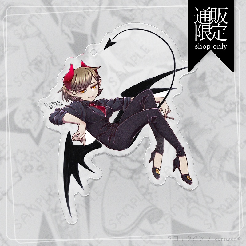 【pixivFACTORY】アクリルキーホルダー「悪魔①」