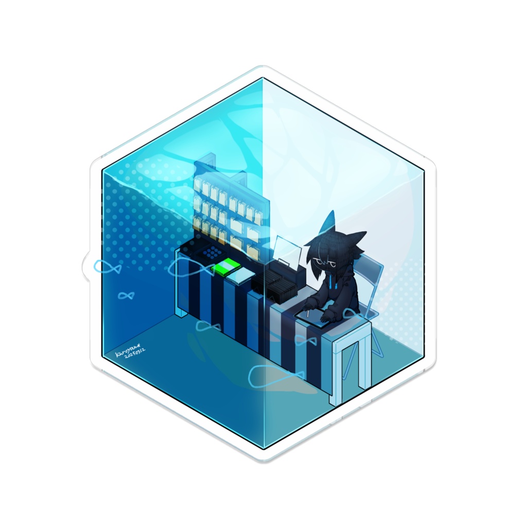 【pixivFACTORY】アクリルバッチ④