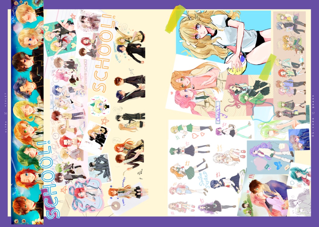 ULTRA VIOLET【イラスト集】