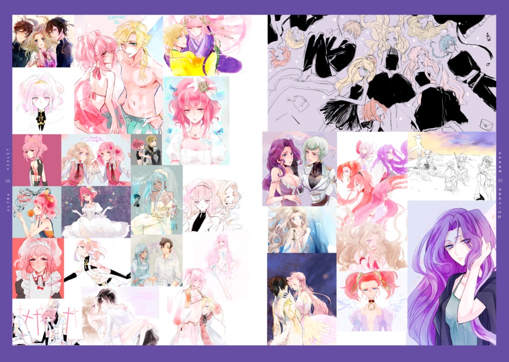 ULTRA VIOLET【イラスト集】