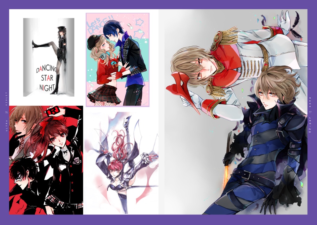 ULTRA VIOLET【イラスト集】